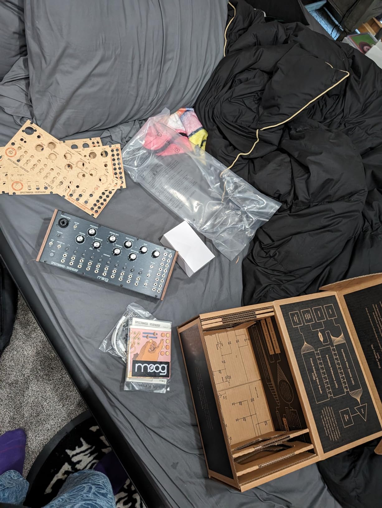 MOOG DFAM Semi-Modular Analog Percussion Synthesizer with 8 Step Sequencer, 24-Point Patch Bay customer photo 4