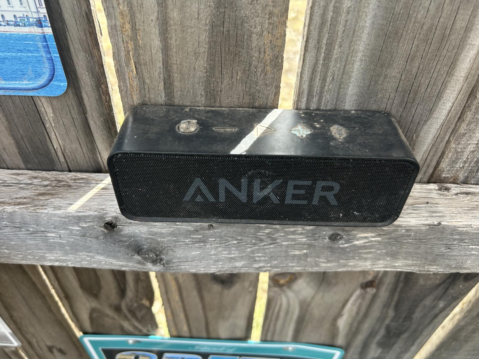 Anker Soundcore Upgraded Bluetooth Speaker with IPX5 Waterproof, Stereo Sound, 24H Playtime, Portable Wireless Speaker for iPhone, Samsung and More (Black) customer photo 2