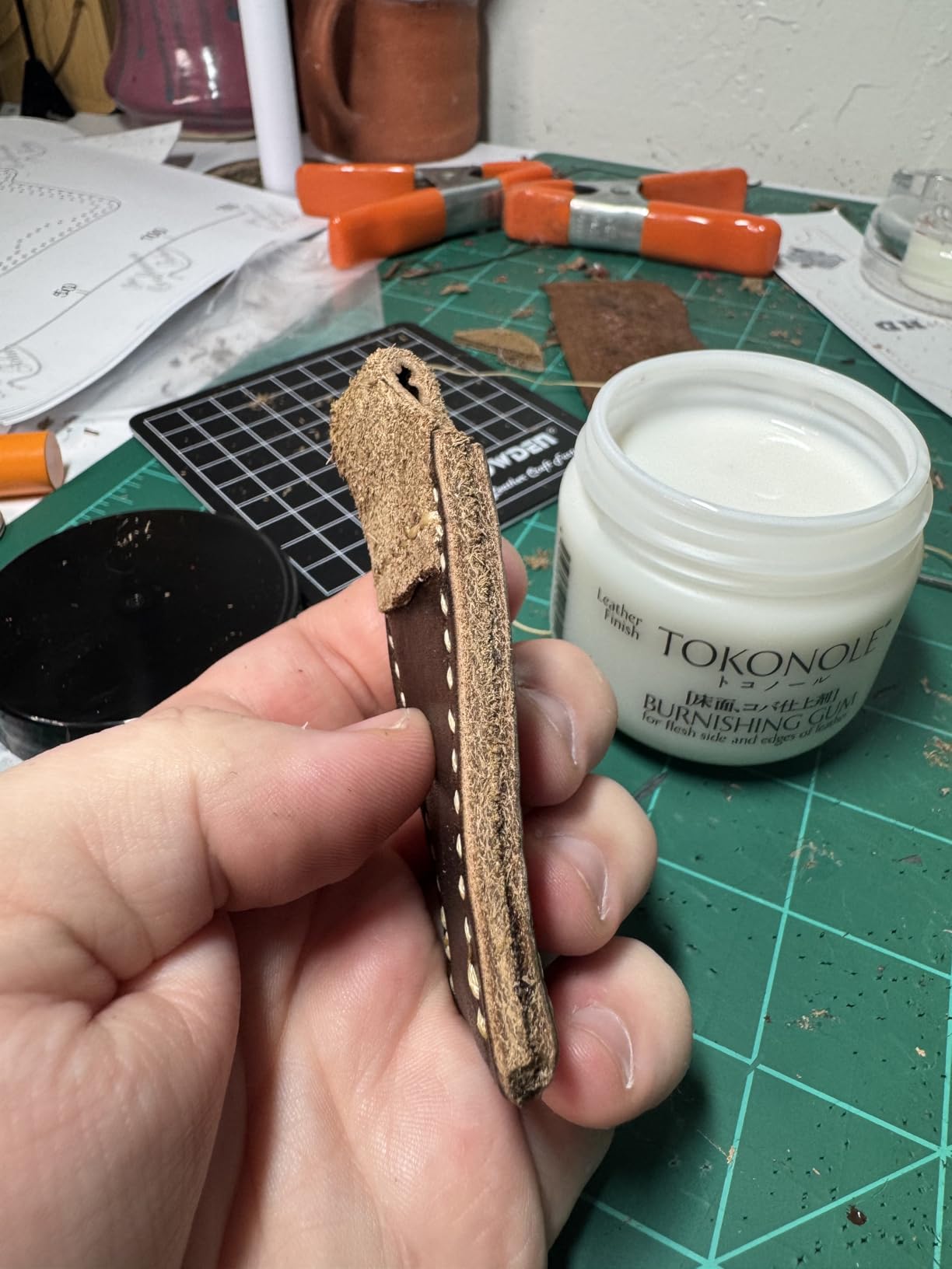 Seiwa Tokonole Leather Polishing Eraser Clear (120g) customer photo 1