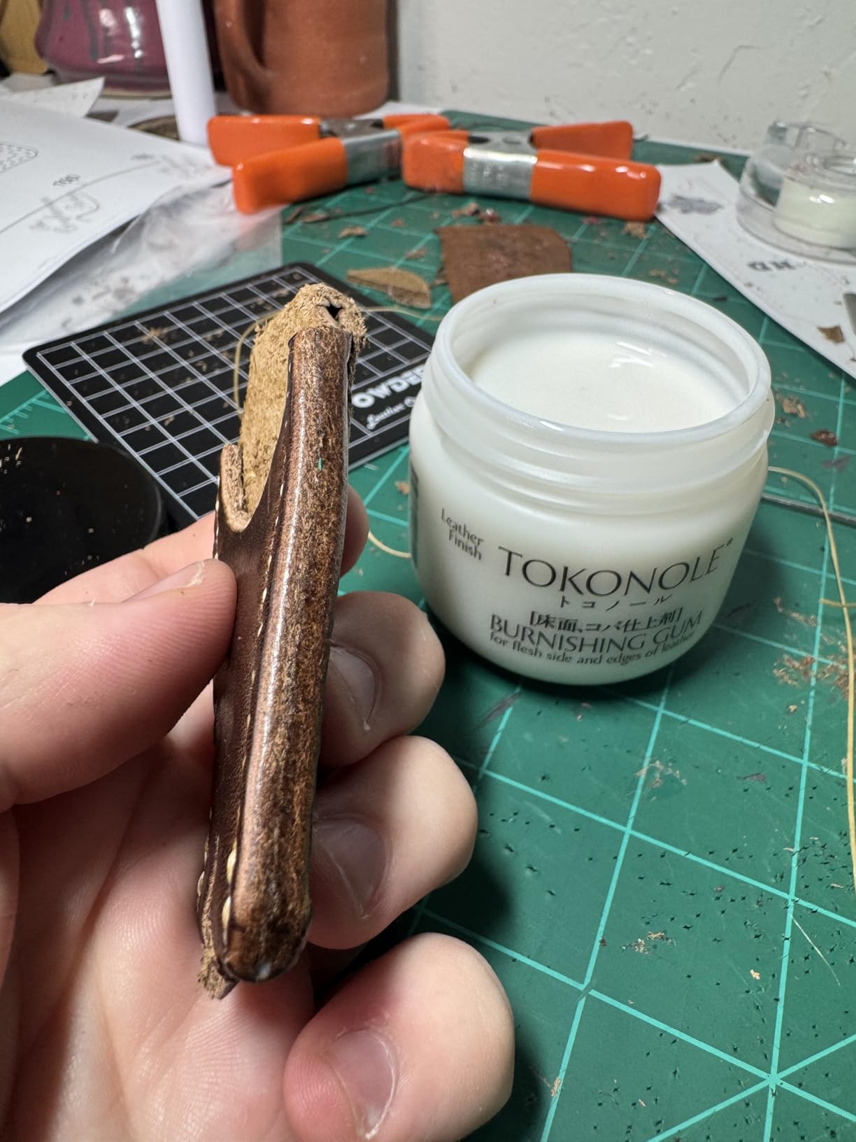 Seiwa Tokonole Leather Polishing Eraser Clear (120g) customer photo 2
