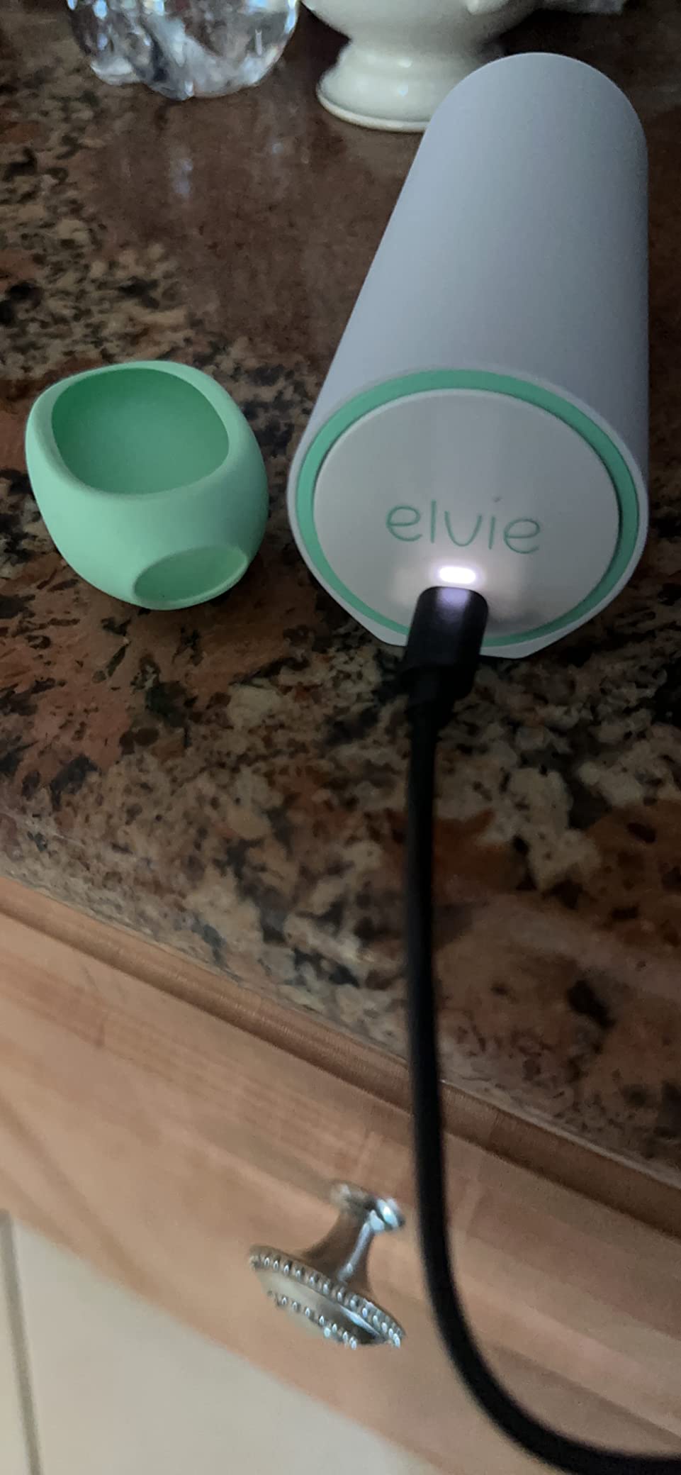 Elvie - App Controlled Women's Pelvic Floor Trainer, Smart Kegel Exerciser - Body Safe Muscle Strengthener Equipment customer photo 1