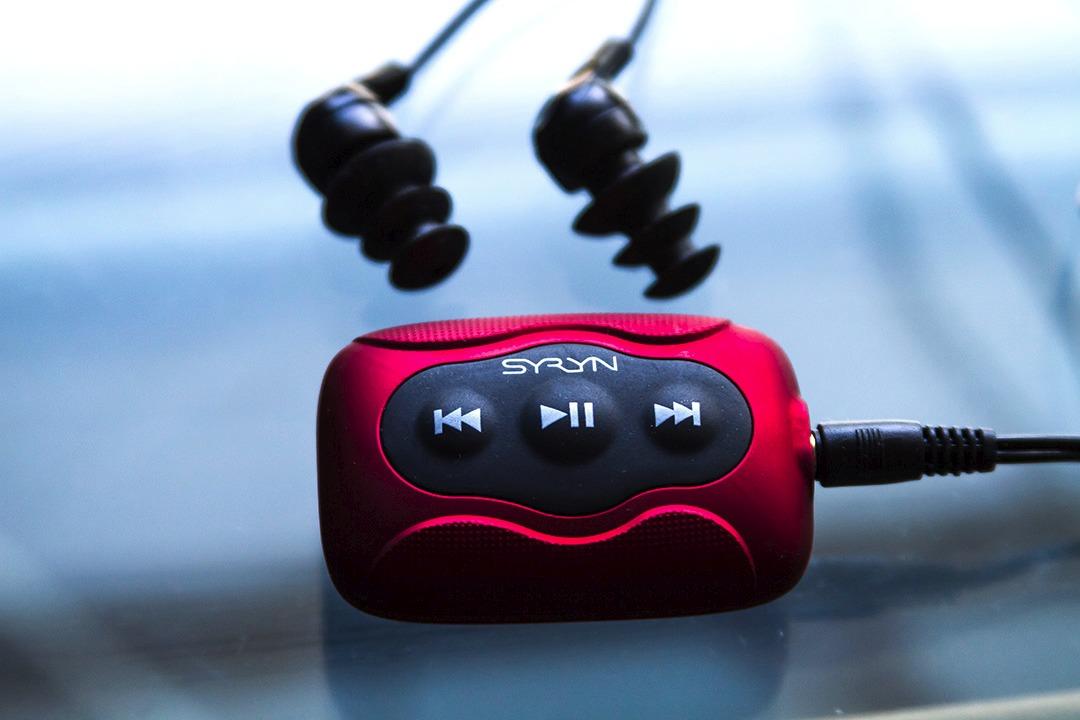 100% Waterproof SYRYN Swimbuds Flip Bundle for Swimming with Music | Enjoy Up to 2,000 Songs or 138 Hours of Audio | Drag and Drop MP3, AAC, M4a, FLAC Using PC or Mac | No Apple Music, No Spotify customer photo 2