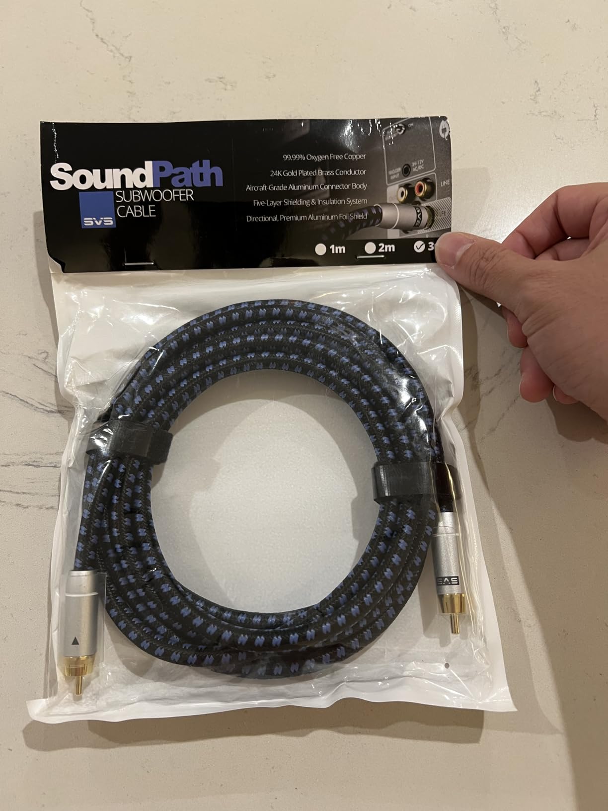 SVS SoundPath 5M RCA SoundPath Audio Interconnect customer photo 1