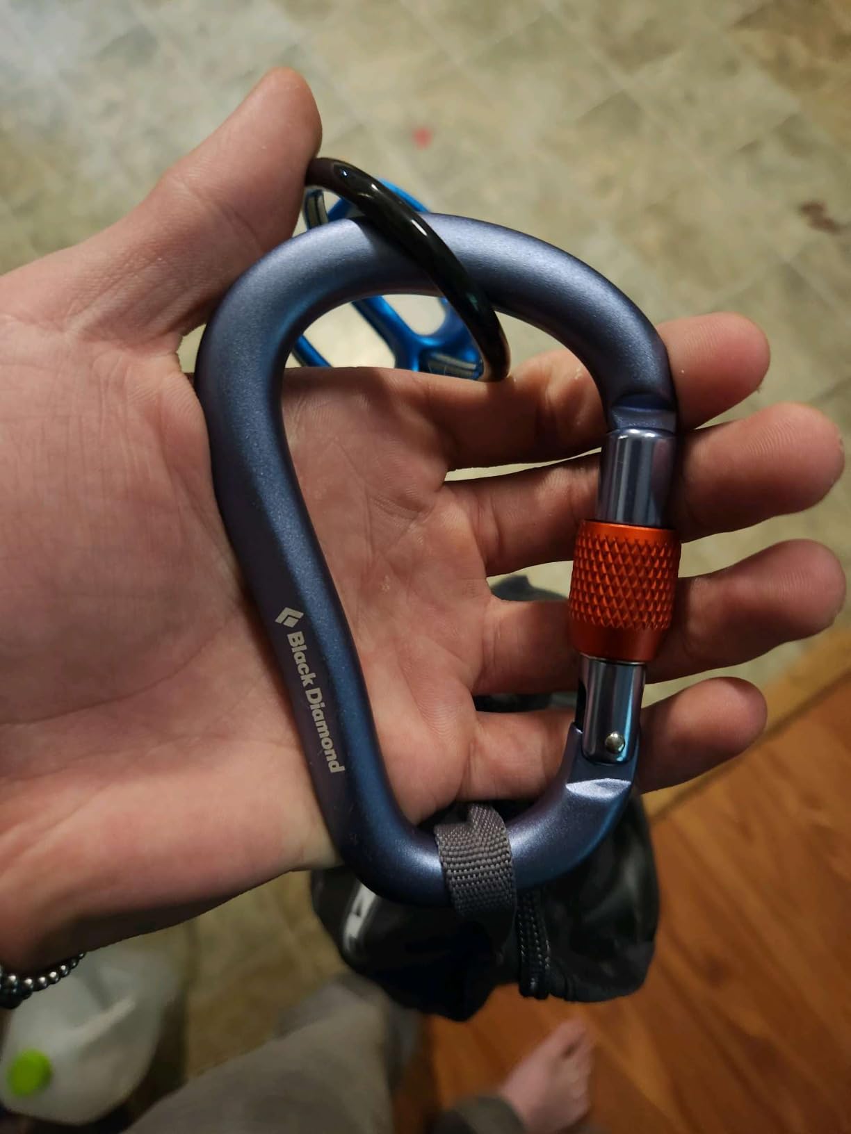 BLACK DIAMOND ATC Belay Rappel Device | Durable Aluminum, Easy-Handling Device for Sport & Gym Rock Climbing customer photo 1