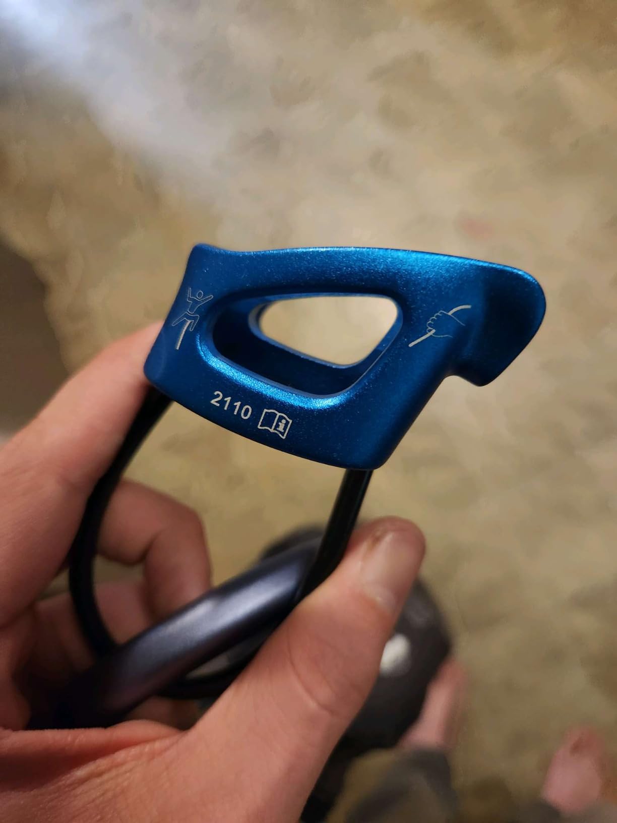 BLACK DIAMOND ATC Belay Rappel Device | Durable Aluminum, Easy-Handling Device for Sport & Gym Rock Climbing customer photo 2