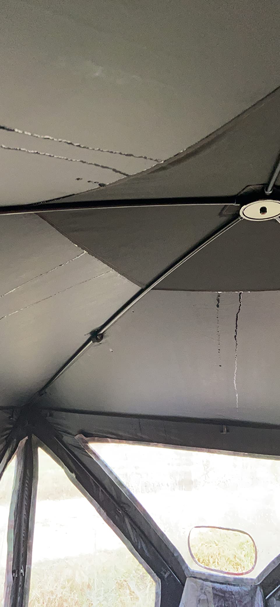 Barronett Blinds® Pentagon™, Portable Hunting Blind, 5-Sided Hub Blind, Huge Interior, Low Profile Windows, 4-Person, 72