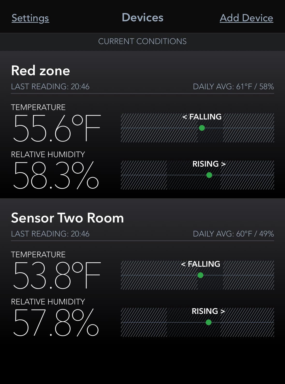 SensorPush HT1 Smart Temperature Sensor & Humidity Sensor - Thermometer & Hygrometer w/App Monitoring - Indoor/Outdoor Temperature and Humidity Monitor w/Heat Index for RV, Fridge & More customer photo 1