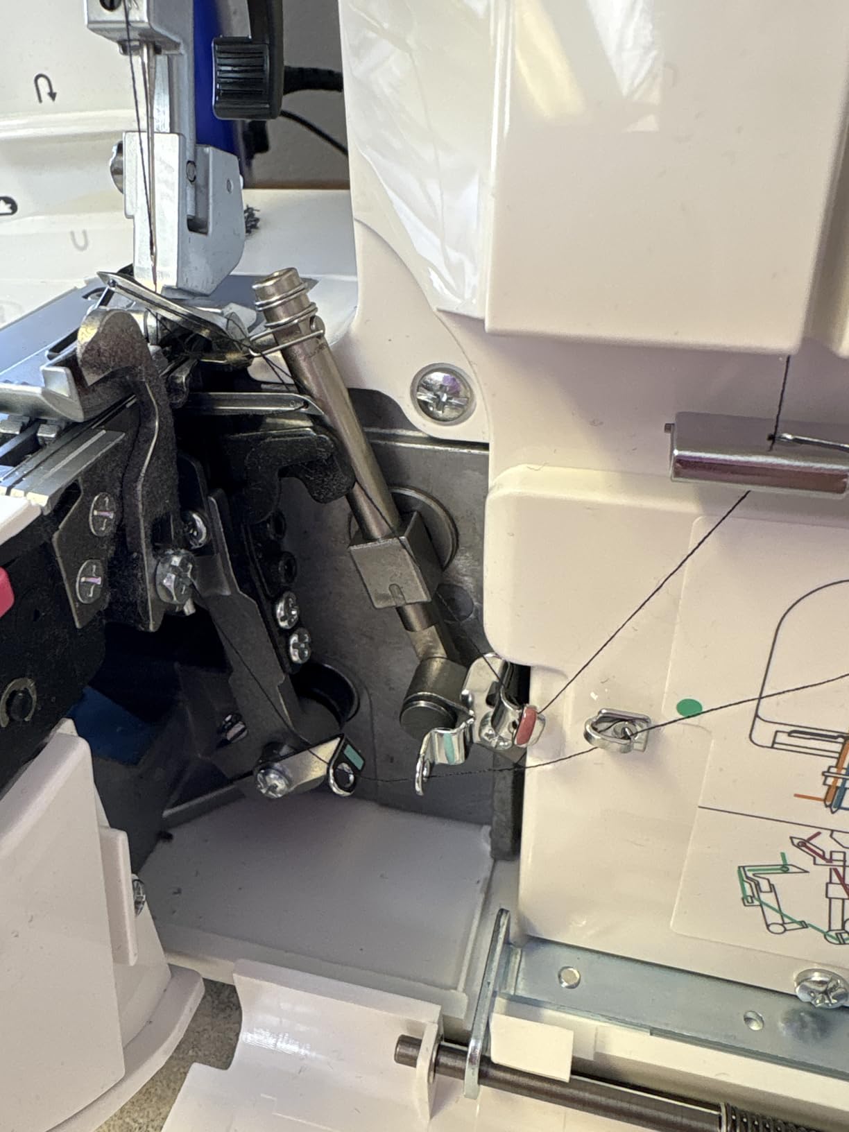 Janome MOD-8933 Serger with Lay-In Threading, 3 and 4 Thread Convertible with Differential Feed customer photo 1