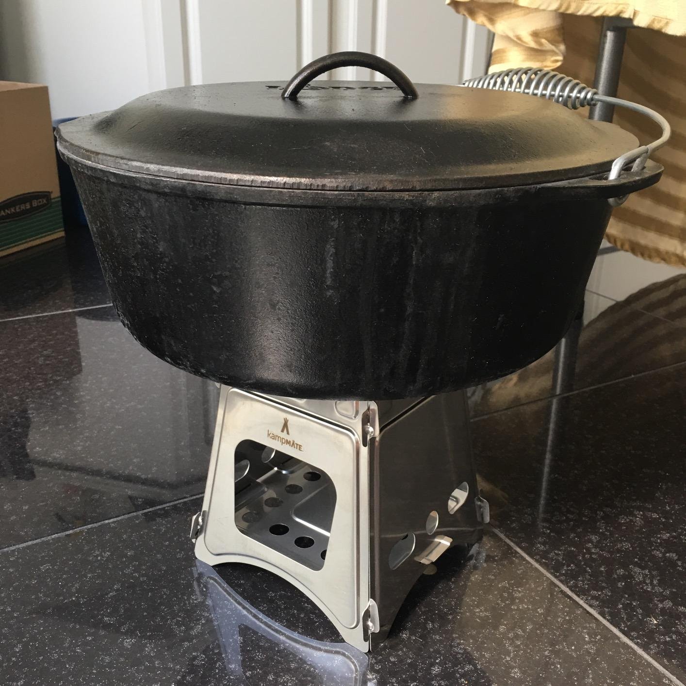 Portable Camping Stove Wood, Wood Stove Camping, Outdoor Compact Campfire, Survival Cooking Gear, Backpacking Stoves, Emergency Backpack Stoves, Hiking Burner, Foldable with Nylon Case customer photo 1