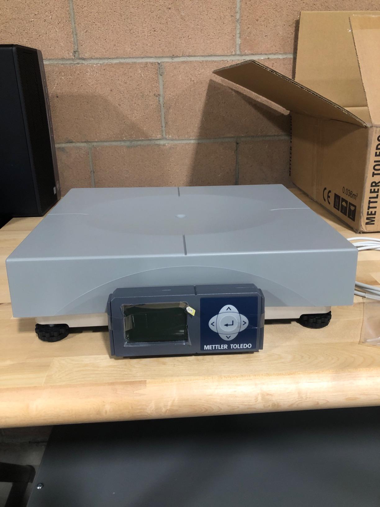 Mettler Toledo Bench Scale BC-60U BC Series Shipping UPS Bench Scale, NTEP Legal for Trade, RS232, 150 lb x 0.05 lb, New Replacement from Mettler for PS60 customer photo 1