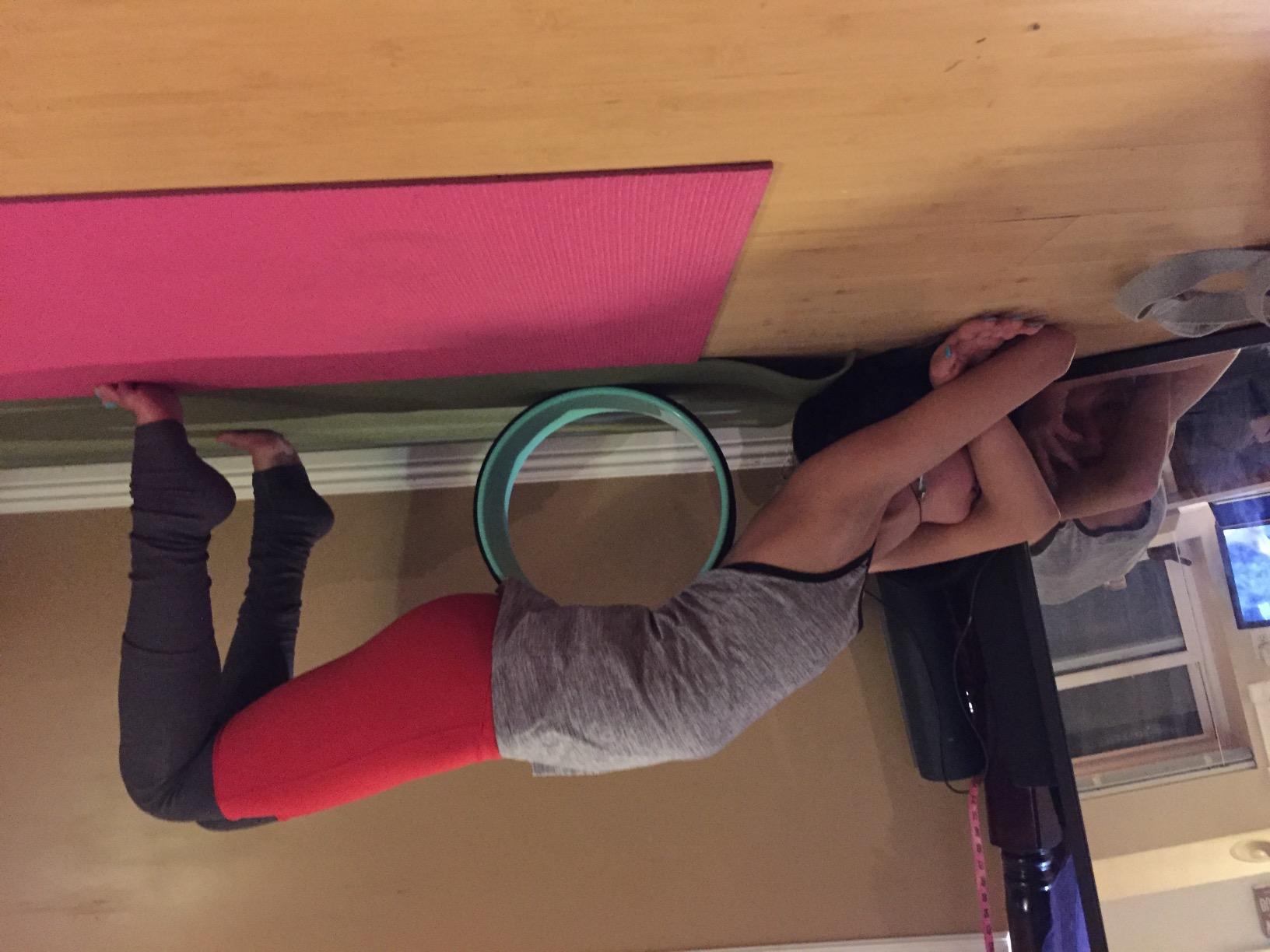 ProsourceFit Yoga Wheel Prop 12