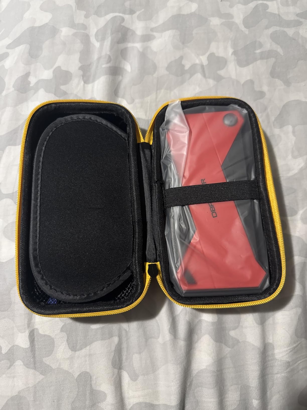 DBPOWER Peak 3000A 18000mAh Portable Car Jump Starter (up to 8.0L Gas, 6.0L Diesel Engine) Battery Booster with Smart Charging Port, Compass, LCD Screen and LED Light (Black/Red) customer photo 2