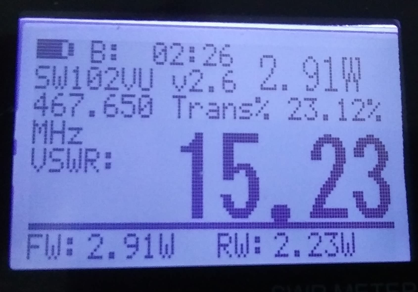 Surecom SW-102 Digital VHF/UHF 125-525Mhz Antenna Power & SWR Meter customer photo 2