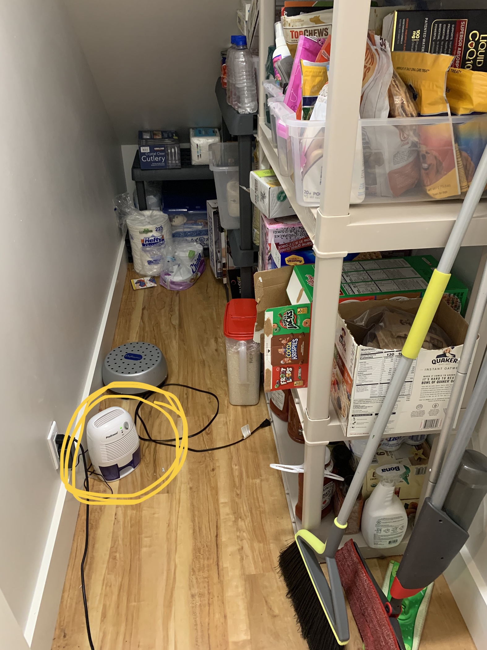 Pro Breeze Electric Mini Dehumidifier, 2200 Cubic Feet (250 sq ft), Compact and Portable for High Humidity in Home, Kitchen, Bedroom, Basement, Caravan, Office, Garage customer photo 2