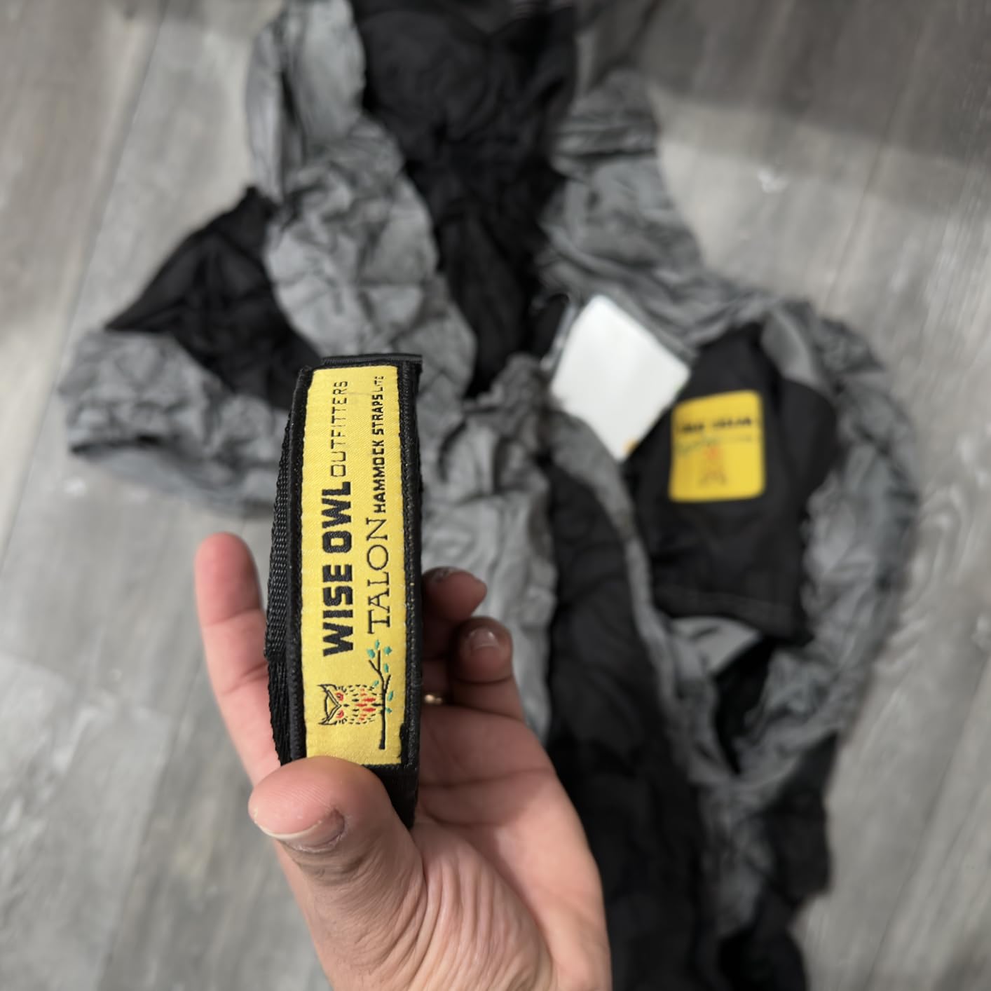 Wise Owl Outfitters Camping Hammock - 500lbs Portable Hammock with Tree Straps - Travel, Backpacking, Hiking, Outdoors Camping Gear - Single or Double customer photo 1