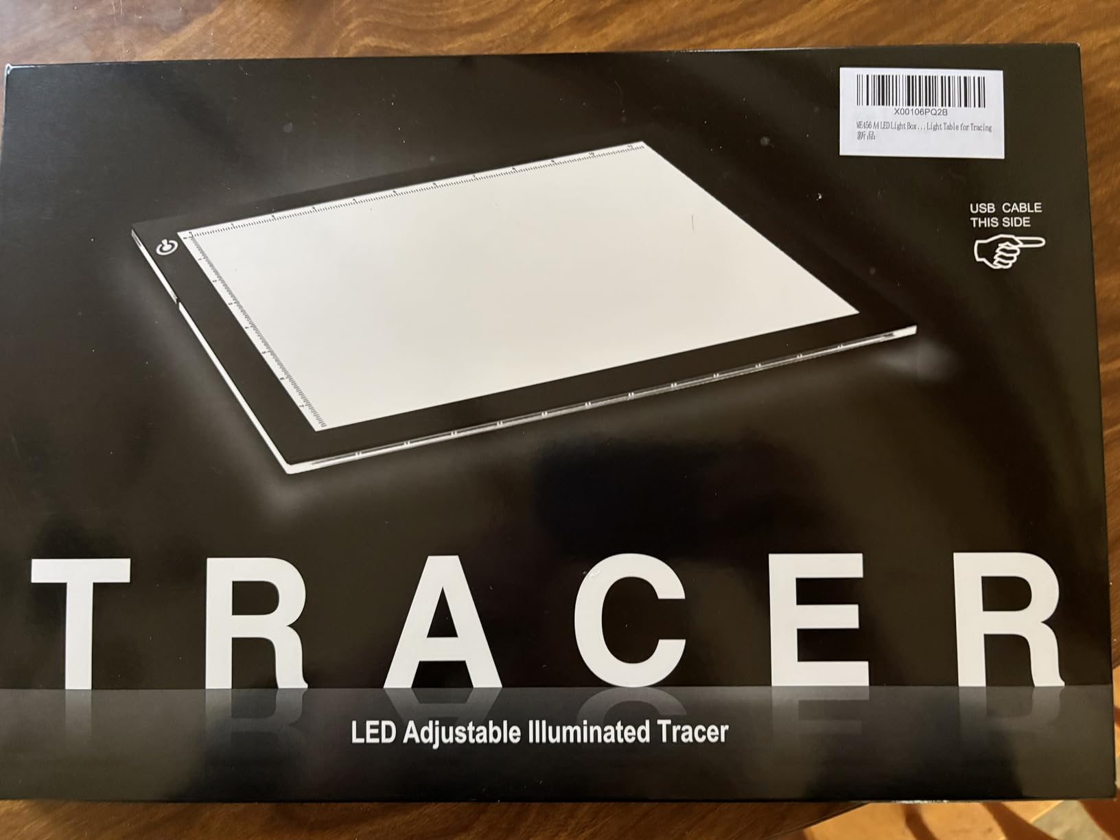 A4 LED Light Box 9x12 Inch Light Pad Only 5mm Ultra-Thin USB Power Light Table for Tracing, Tattoo Transferring, Drawing, Streaming, Sketching, Animation, Stenciling, Diamond Art Painting customer photo 2