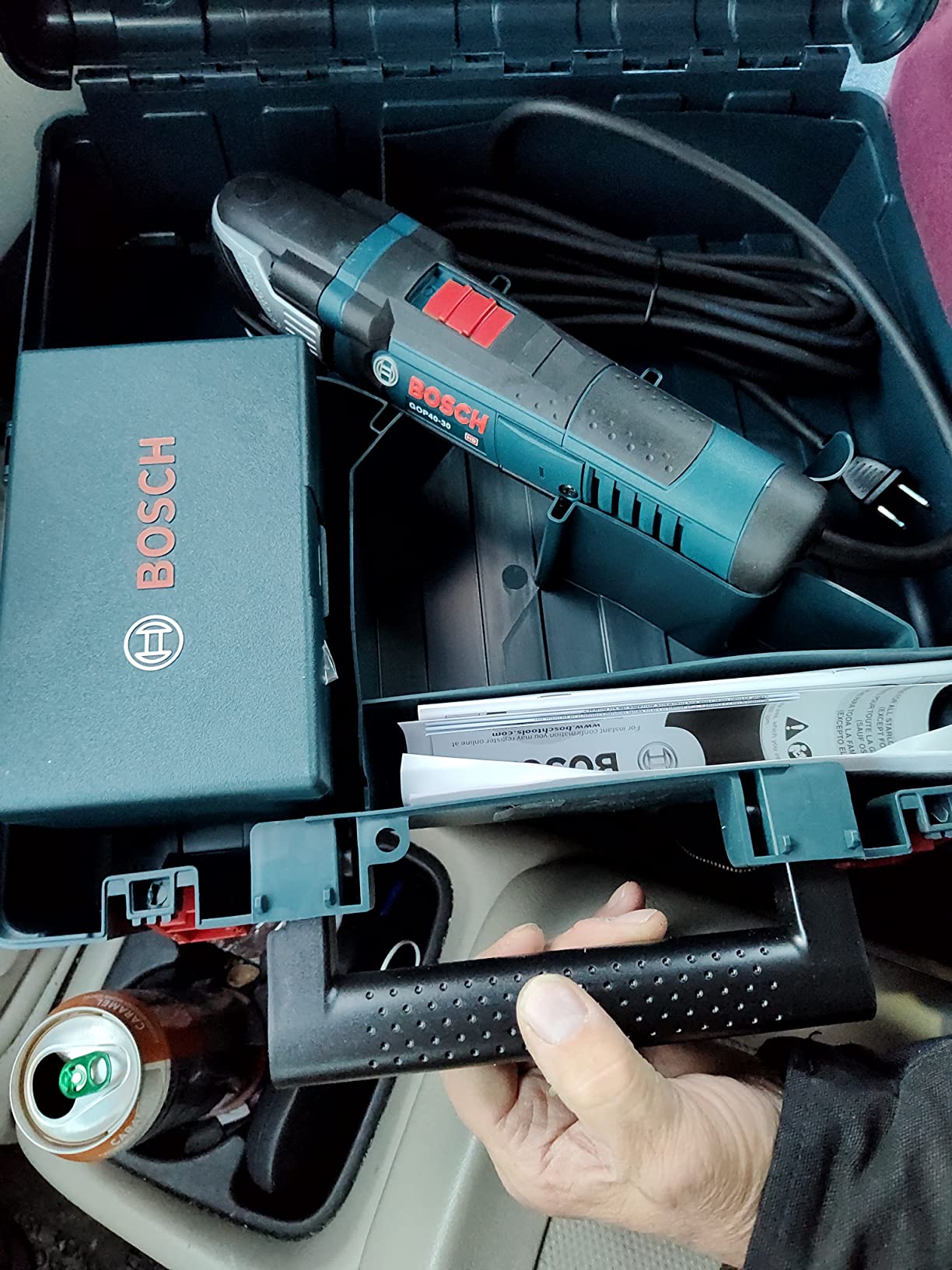 BOSCH GOP40-30C StarlockPlus Oscillating Multi-Tool Kit (32 Accessories & Case) - 4.0 Amp Motor, 20,000 Oscillations per Minute, Variable-Speed Dial customer photo 1