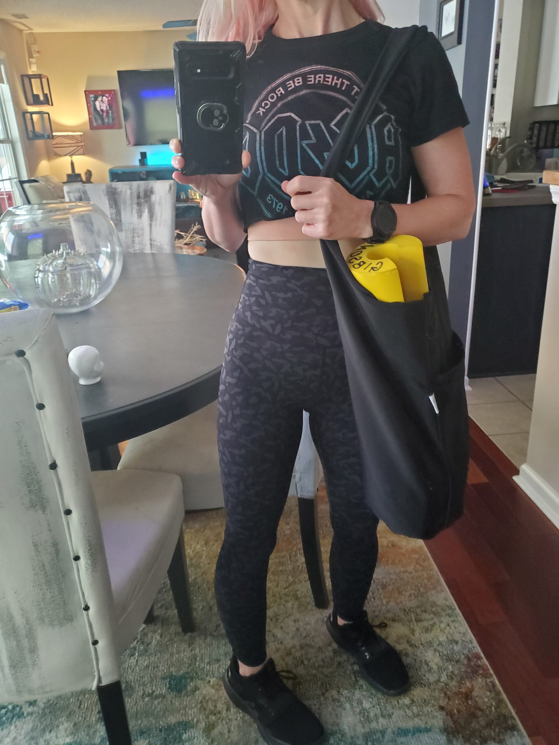 Yogiii Yoga Mat Bag | The ORIGINAL YogiiiTote | Yoga Mat Carrier Tote Sling w/Large Side Pocket & Zipper Pocket | Fits Most Size Mats customer photo 1