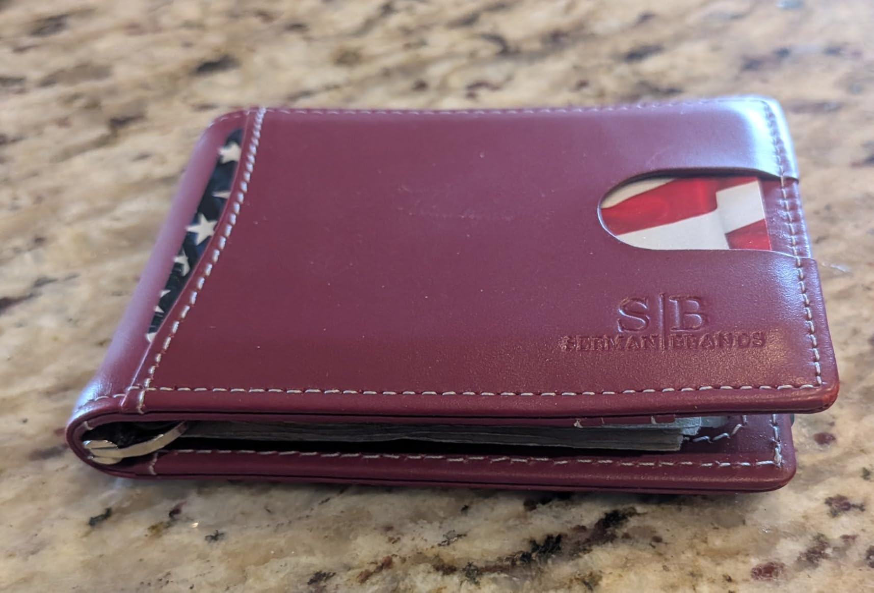 RFID Blocking Slim Bifold Genuine Leather Minimalist Front Pocket Wallets for Men with Money Clip Thin Mens customer photo 1