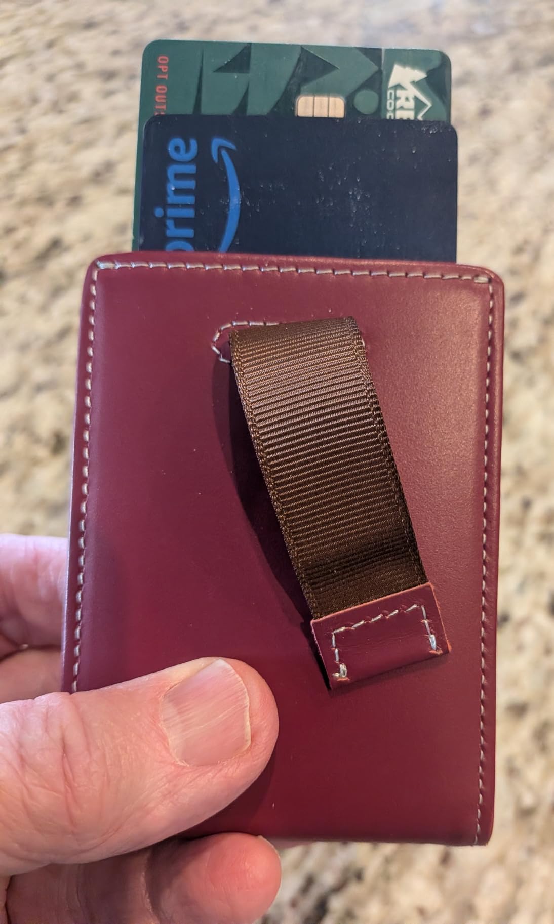 RFID Blocking Slim Bifold Genuine Leather Minimalist Front Pocket Wallets for Men with Money Clip Thin Mens customer photo 2