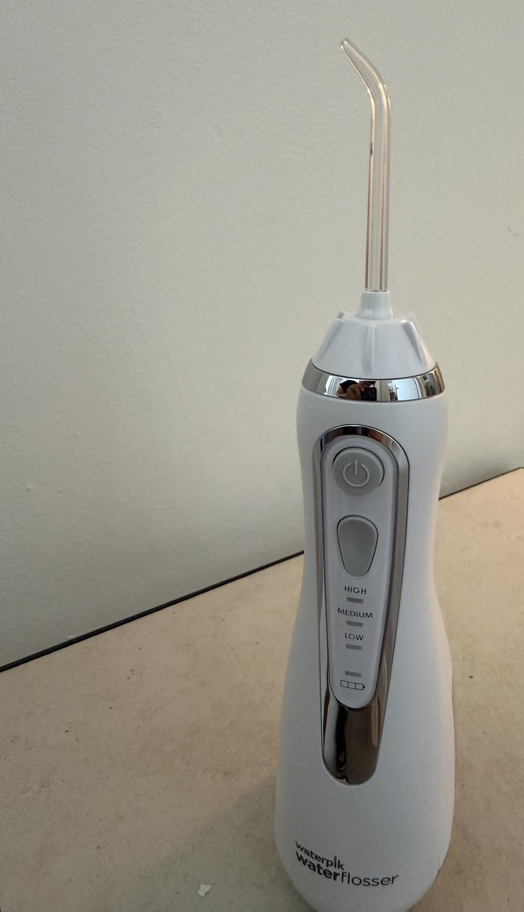 Waterpik Cordless Advanced 2.0 Water Flosser For Teeth, Gums, Braces, Dental Care With Travel Bag and 4 Tips, ADA Accepted, Rechargeable, Portable, and Waterproof, White WP-580 customer photo 2