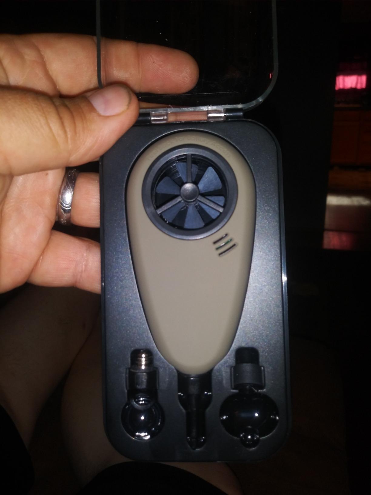 WEATHERmeter for Precision Shooting - A Wireless Pocket-Sized Anemometer That captures Highly Accurate Wind Measurements. Bluetooth Connection to apps. customer photo 1