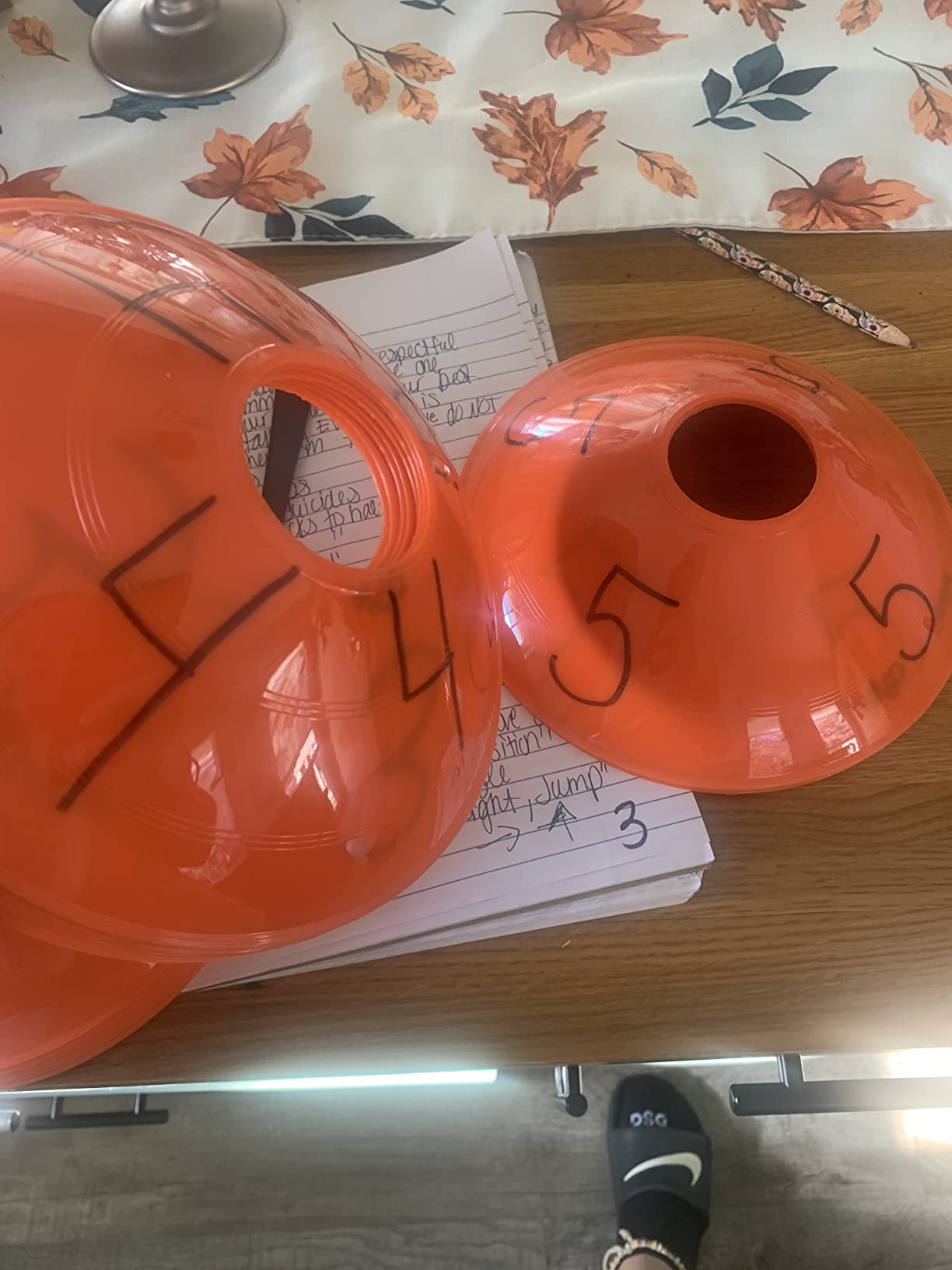 GoSports Premium Sports Cones for Agility Training and Drills - 20 Pack with Tote - Orange, Green, Pink, Yellow, or Red customer photo 1