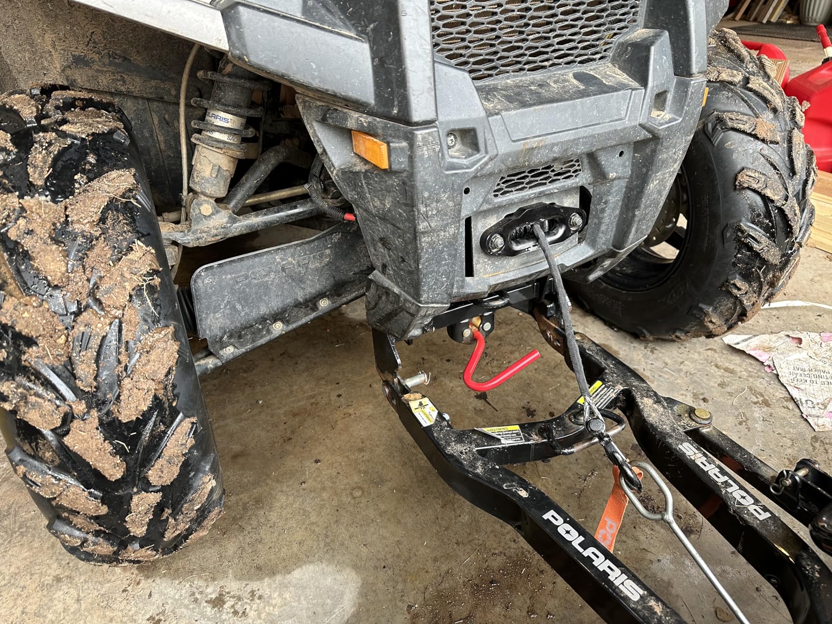 VIPER Midnight 4500lb ATV/UTV Waterproof Wireless Winch with 50 Feet of Black Synthetic Winch Rope. Designed by Motoalliance® - a USA Powersports Company with 20+ Years of Offroad Experience. customer photo 2