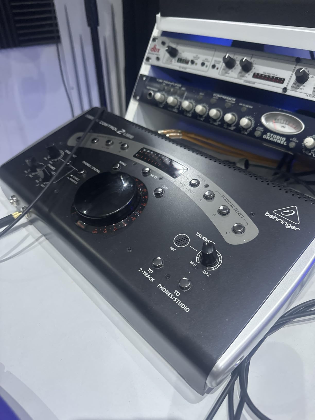 Behringer XENYX CONTROL2USB High-End Studio Control and Communication Center with VCA Control and USB Audio Interface customer photo 1