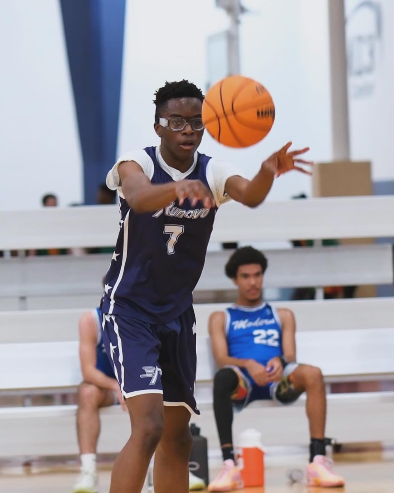 Andux Unisex Sports Glasses Anti Fog Goggles for Basketball Dribbling, Lacrosse, Eye Training customer photo 1