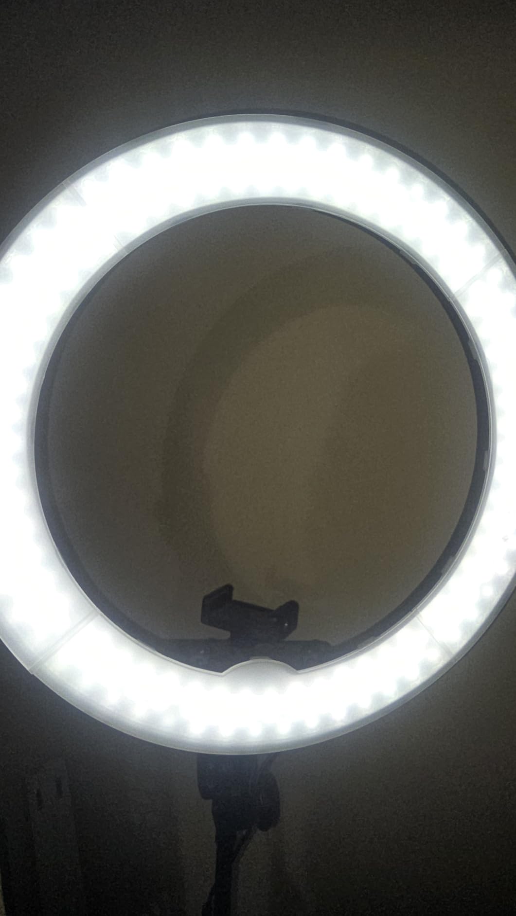 NEEWER Ring Light 18inch Kit: 55W 5600K Professional LED with Stand and Phone Holder, Soft Tube & Bag for Tattoo Lash Extension Barber Makeup Artist Studio Video Photography Lighting, RL-18 customer photo 1