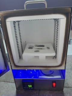 RapidFire Pro-LP Electric Kiln Furnace-2200F 10 Min Melt Gold - Programmable Controller customer photo 2