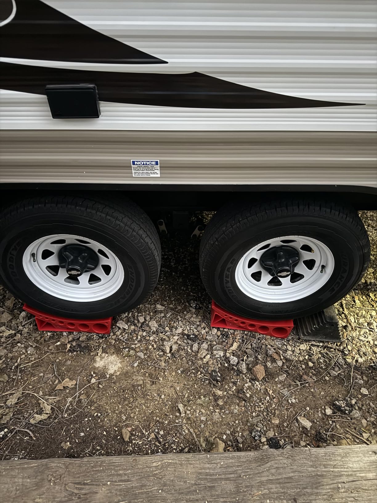 ANDERSEN HITCHES 3604-2 2-Pack Camper Leveler System Must Have RV | Camping Travel Easy Storage Jack Stabilizer Block | Levelers Blocks for Campers and Fifth Wheels customer photo 1