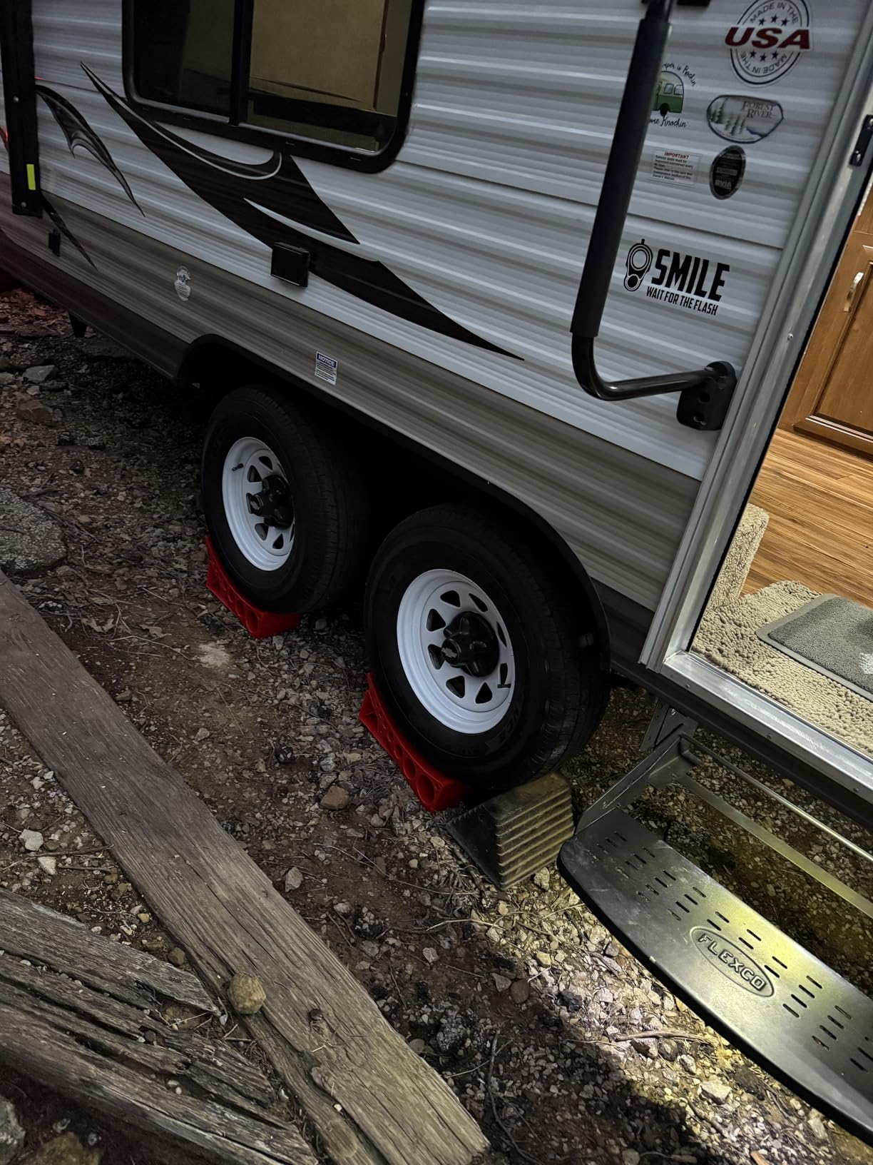 ANDERSEN HITCHES 3604-2 2-Pack Camper Leveler System Must Have RV | Camping Travel Easy Storage Jack Stabilizer Block | Levelers Blocks for Campers and Fifth Wheels customer photo 2
