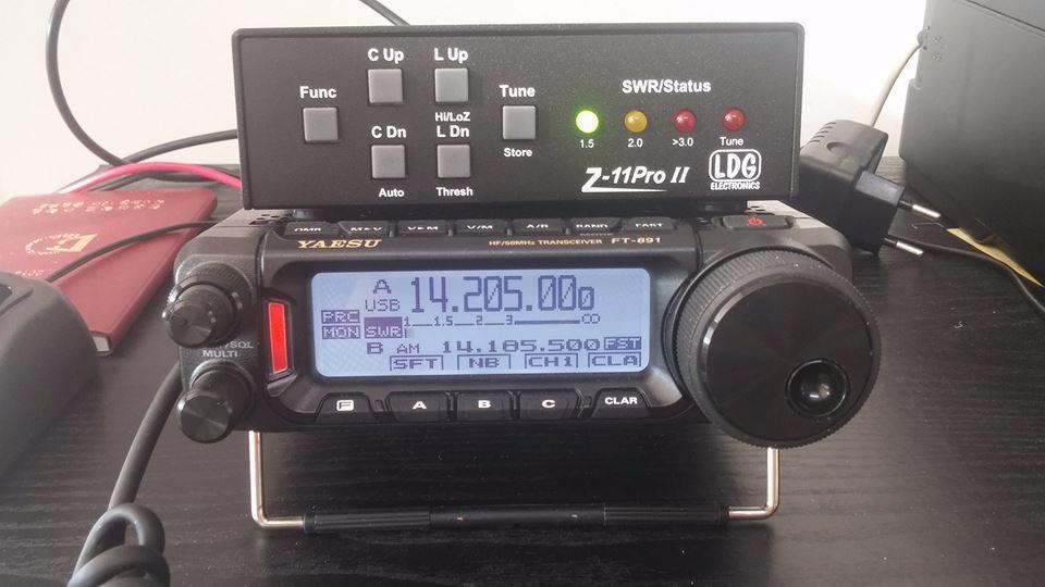 FT-891 FT891 Yaesu Original FT-891 HF/50 MHz All Mode Analog Ultra Compact Mobile/Base Transceiver - 100 Watts - 3 Year Warranty customer photo 1