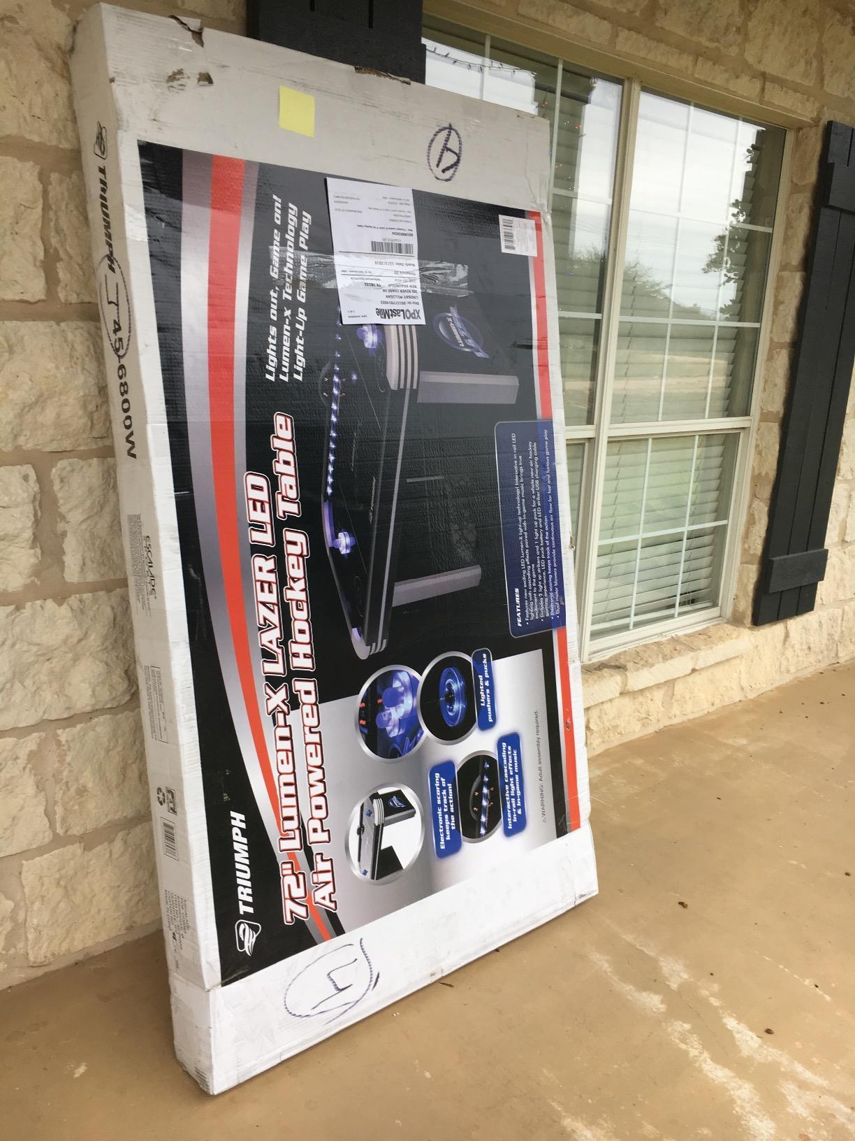 Triumph Sports Air Hockey Table customer photo 2