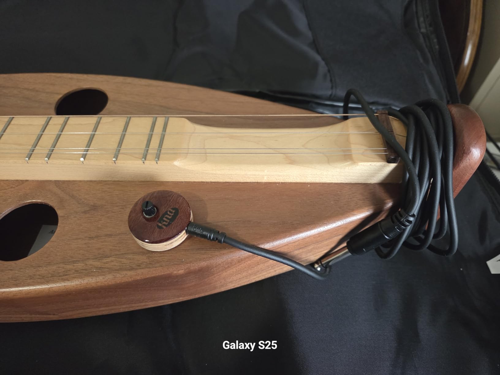 KNA UP-2 Universal Stick-On Piezo Pickup - Natural Acoustic Tone for Guitar, Uke, Drums, Percussion, Volume Control, No-Battery, No-Mod Installation, Compatible with Nearly All Acoustic Instruments customer photo 2