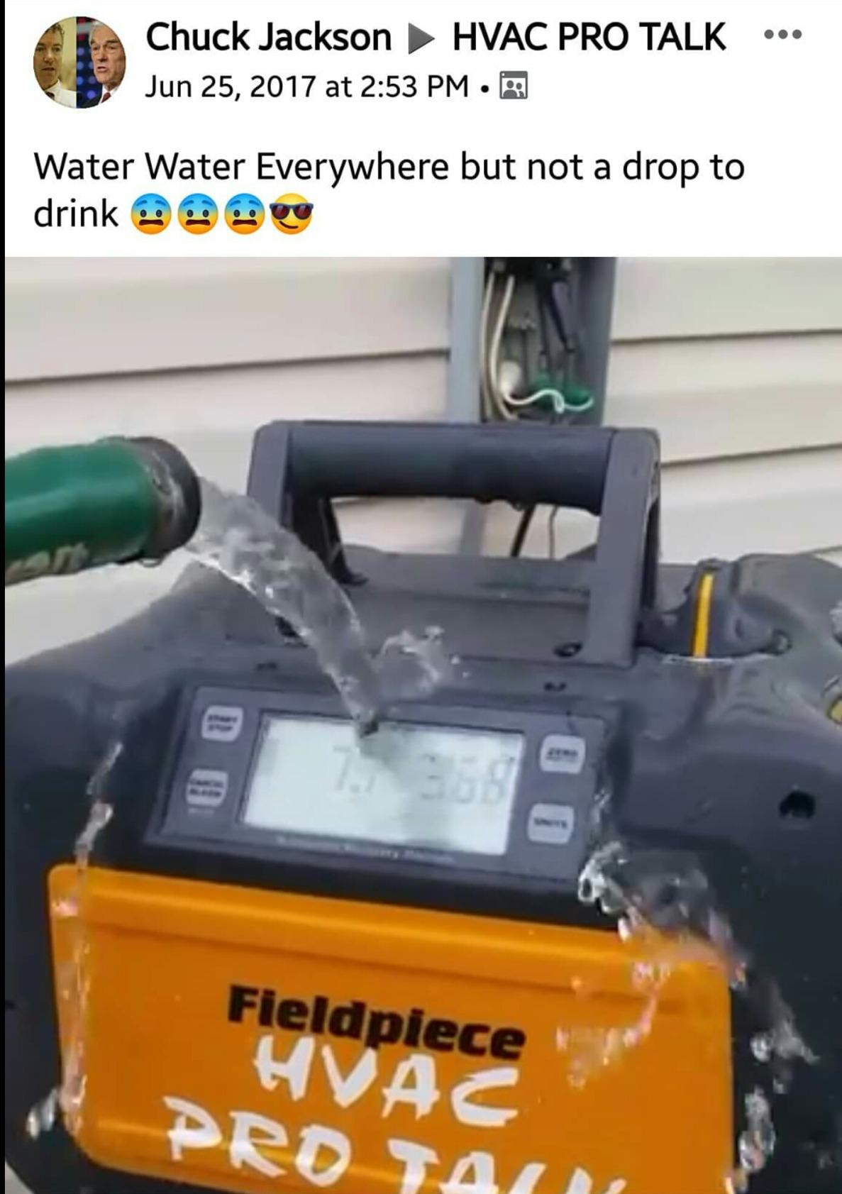 Fieldpiece - MR45 Lightweight Digital Refrigerant Recovery Machine - Wide Operating Voltage with Easy Access Ports - A2L Compatible customer photo 1