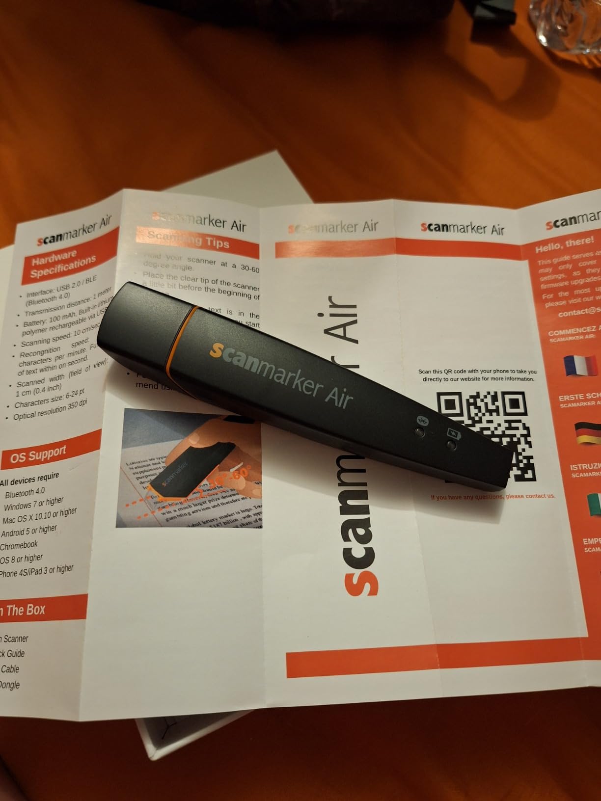 Scanmarker Air Reading Pen & Pen Scanner | Translator Pen for Dyslexia, Students & Professionals - Compatible with Mac, Windows, iOS & Android customer photo 2