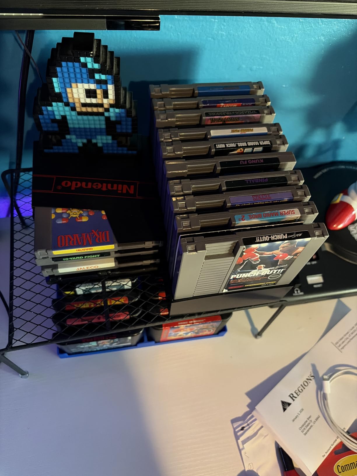 Black Game Organizer Compatible with Nintendo SNES Cartridge, Dust Cover, Cartridge Holder, Super Nintendo Entertainment System customer photo 1