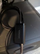 UGREEN USB to Audio Jack Sound Card Adapter with Dual TRS 3-Pole 3.5mm Headphone and Microphone USB to Aux 3.5mm External Audio Converter for Windows Mac Linux PC Laptops Desktops PS5 Switch 2 customer photo 2