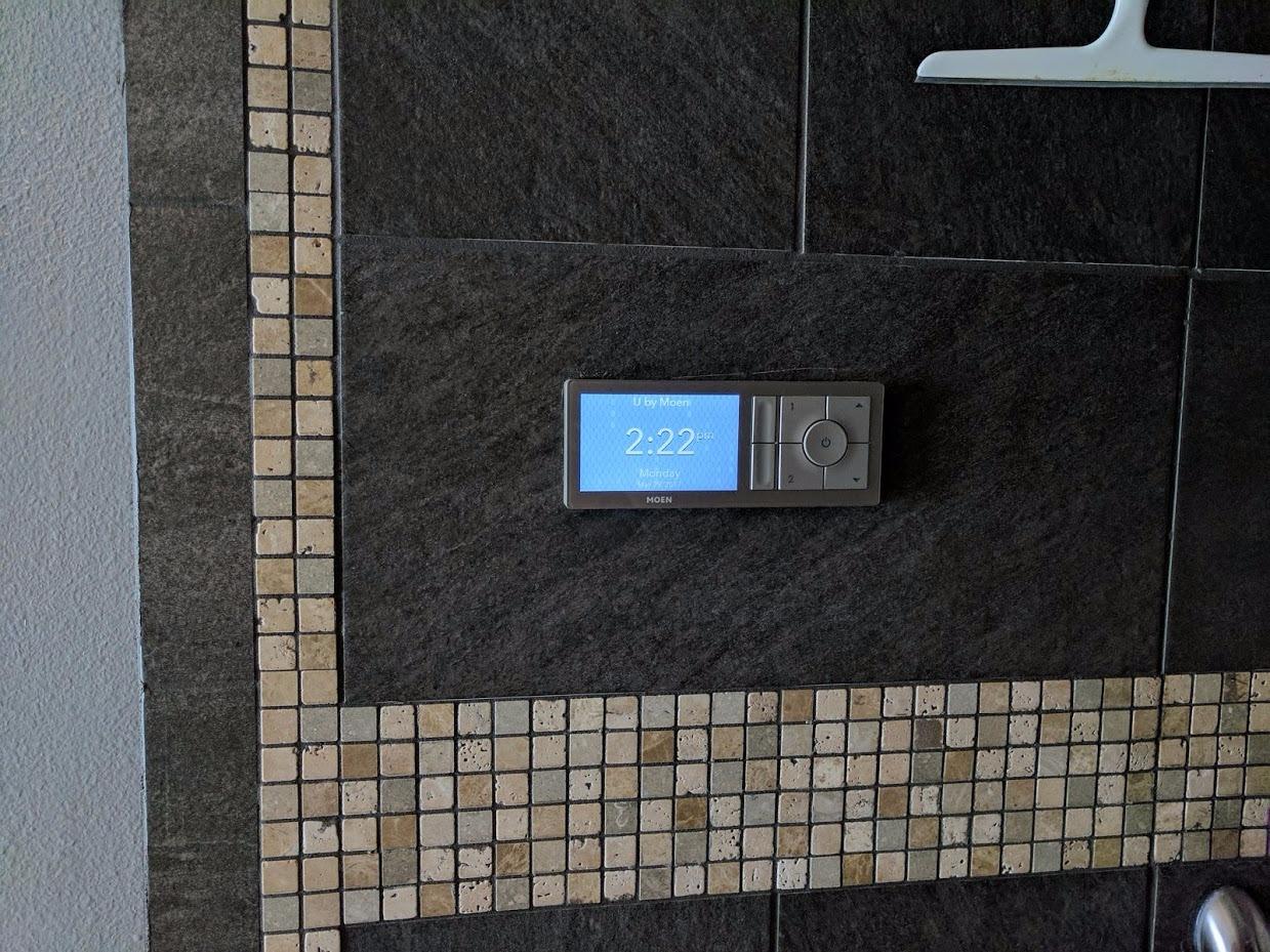 Moen Terra Beige Smart Shower 4-Outlet Digital Shower System Controller for Thermostatic Shower Valve, TS3304TB customer photo 1