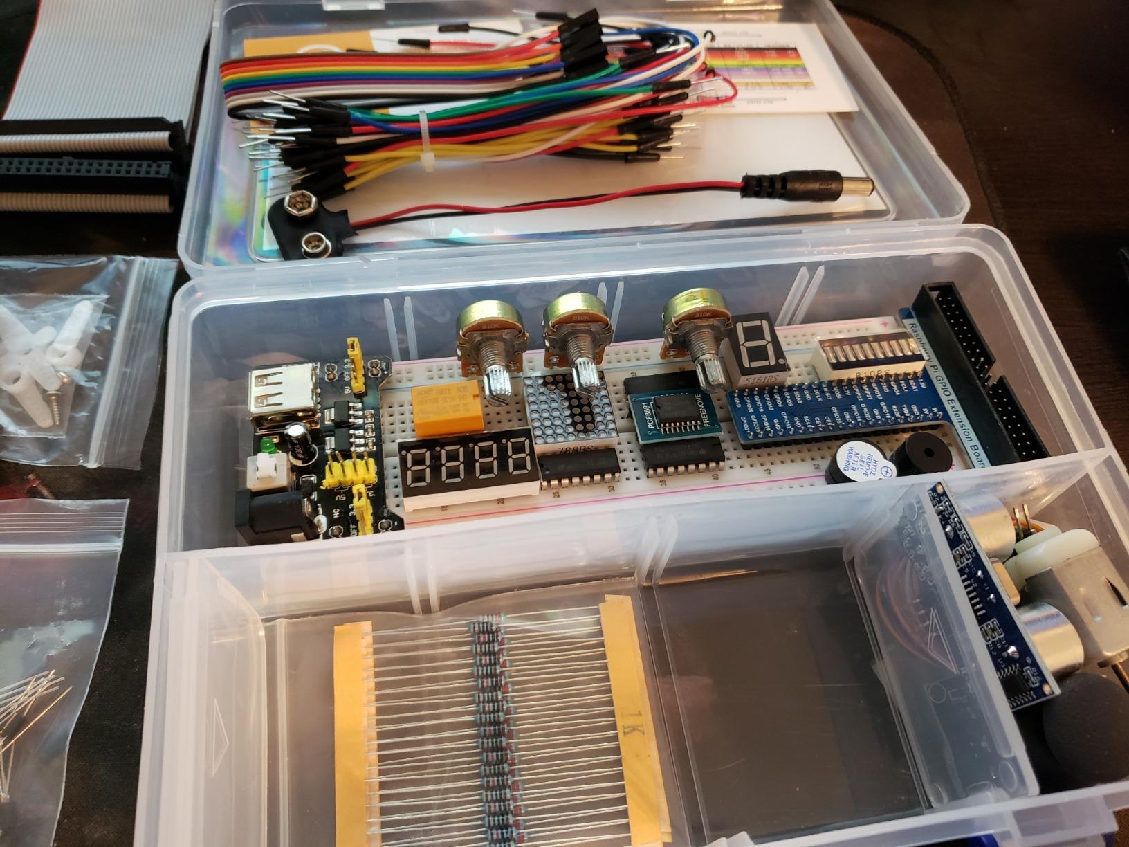 RFID Starter Kit for Raspberry Pi 5 4 B 3 B+ 400 Zero 2 W, 927-Page Detailed Tutorial, Python C Java Scratch Processing Code, 204 Items, 122 Projects (Raspberry Pi NOT Included) customer photo 1