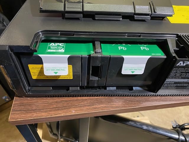 APC UPS Back-UPS Pro 1500VA UPS, 900W Battery Backup & Surge Protector, AVR, 10 Outlets (NEMA 5-15R), LCD, BX1500M Uninterruptible Power Supply for Computers, Wi-Fi Routers, Home Office Electronics customer photo 2