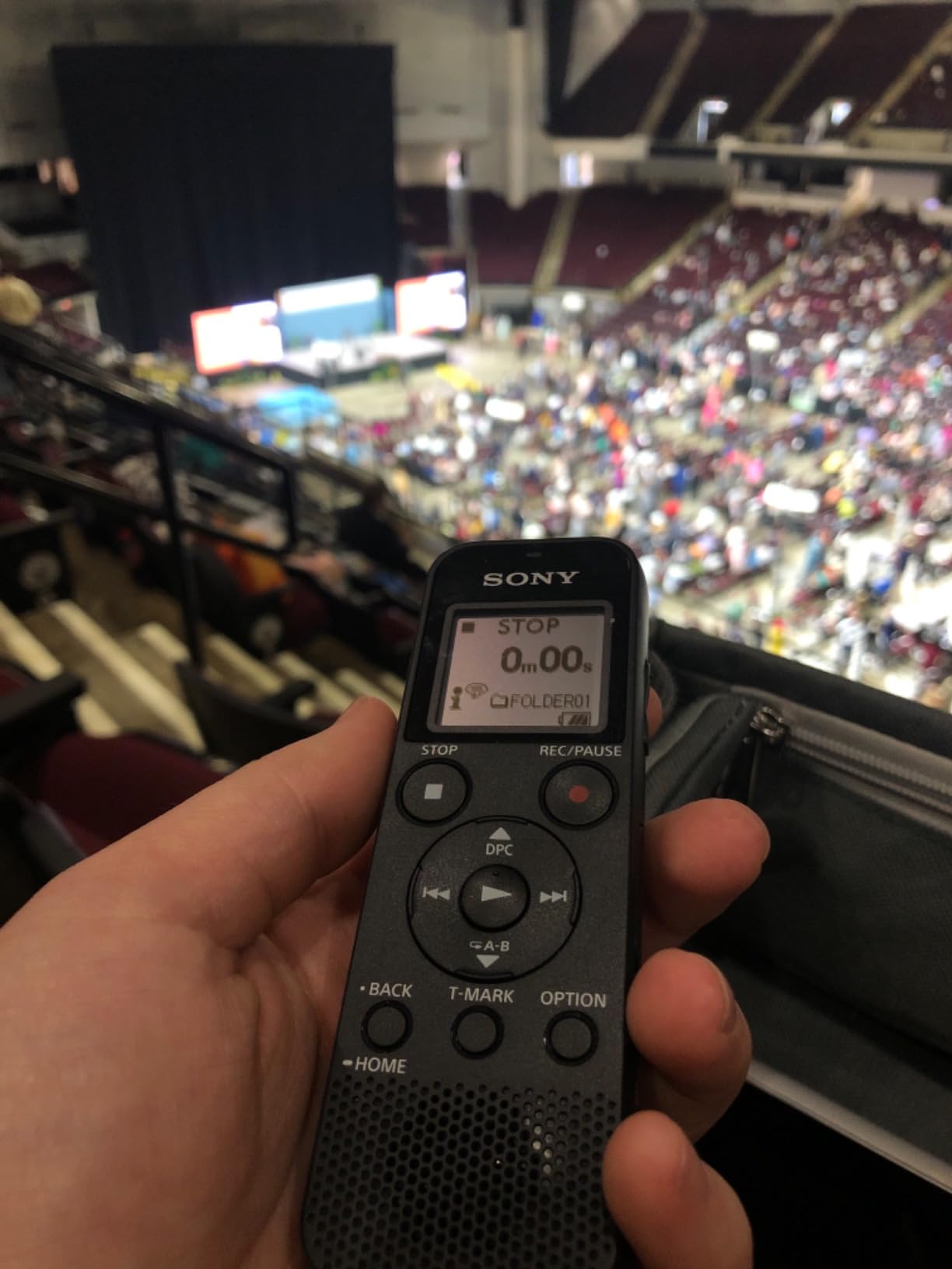 Sony ICD-PX370 Mono Digital Voice Recorder with Built-In USB Voice Recorder,black customer photo 1