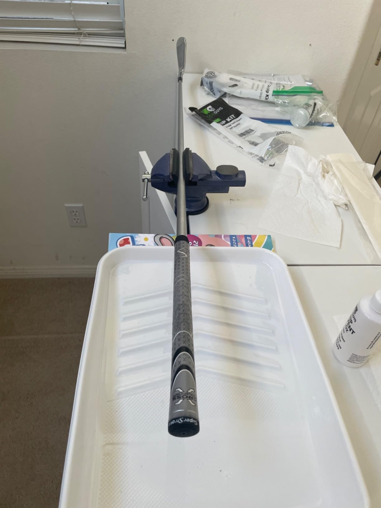 SuperStroke Cross Comfort Golf Club Grip, Soft & Tacky Polyurethane That Boosts Traction with X-Style Surface & Non-Slip for Max Performance customer photo 1