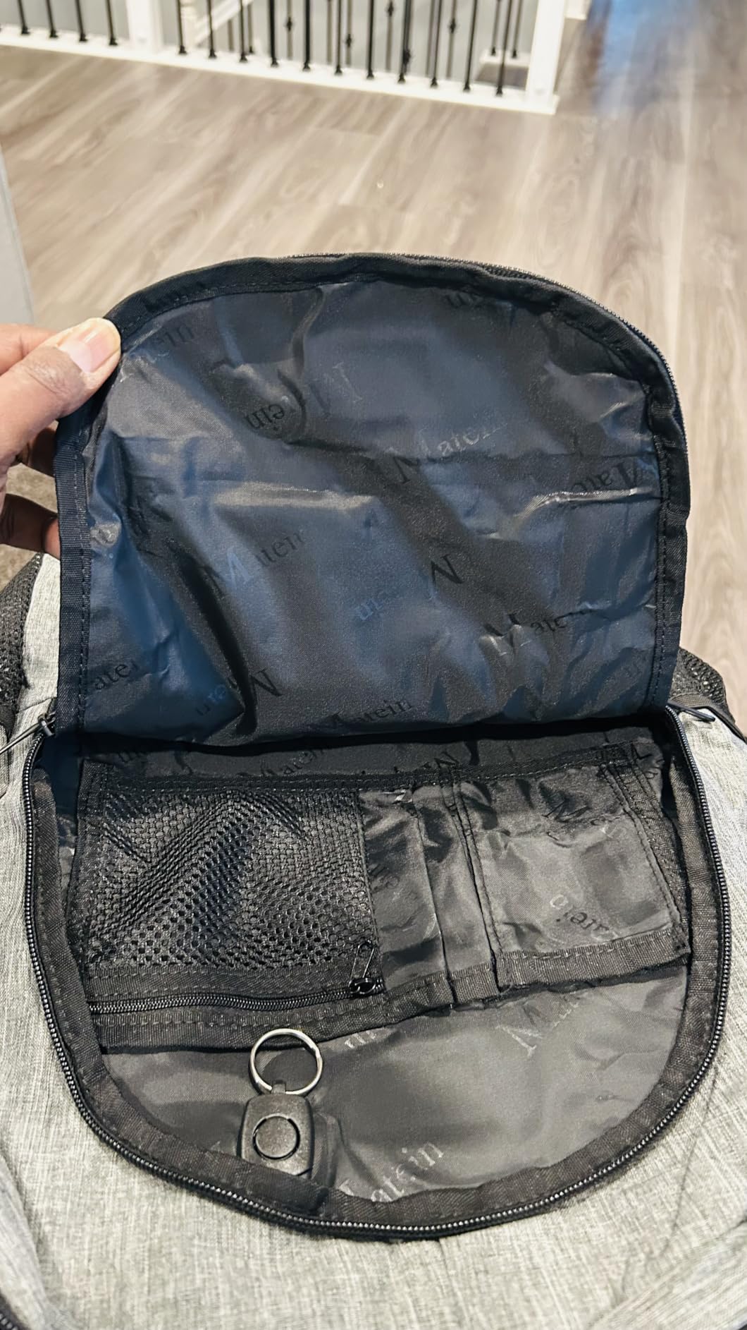 MATEIN Travel Laptop Backpack, Business Anti Theft Slim Sturdy Laptops Backpack Personal Item Bag, Water Resistant College School Computer Bag Gift for Men & Women Fits 15.6 Inch Notebook, Grey customer photo 1