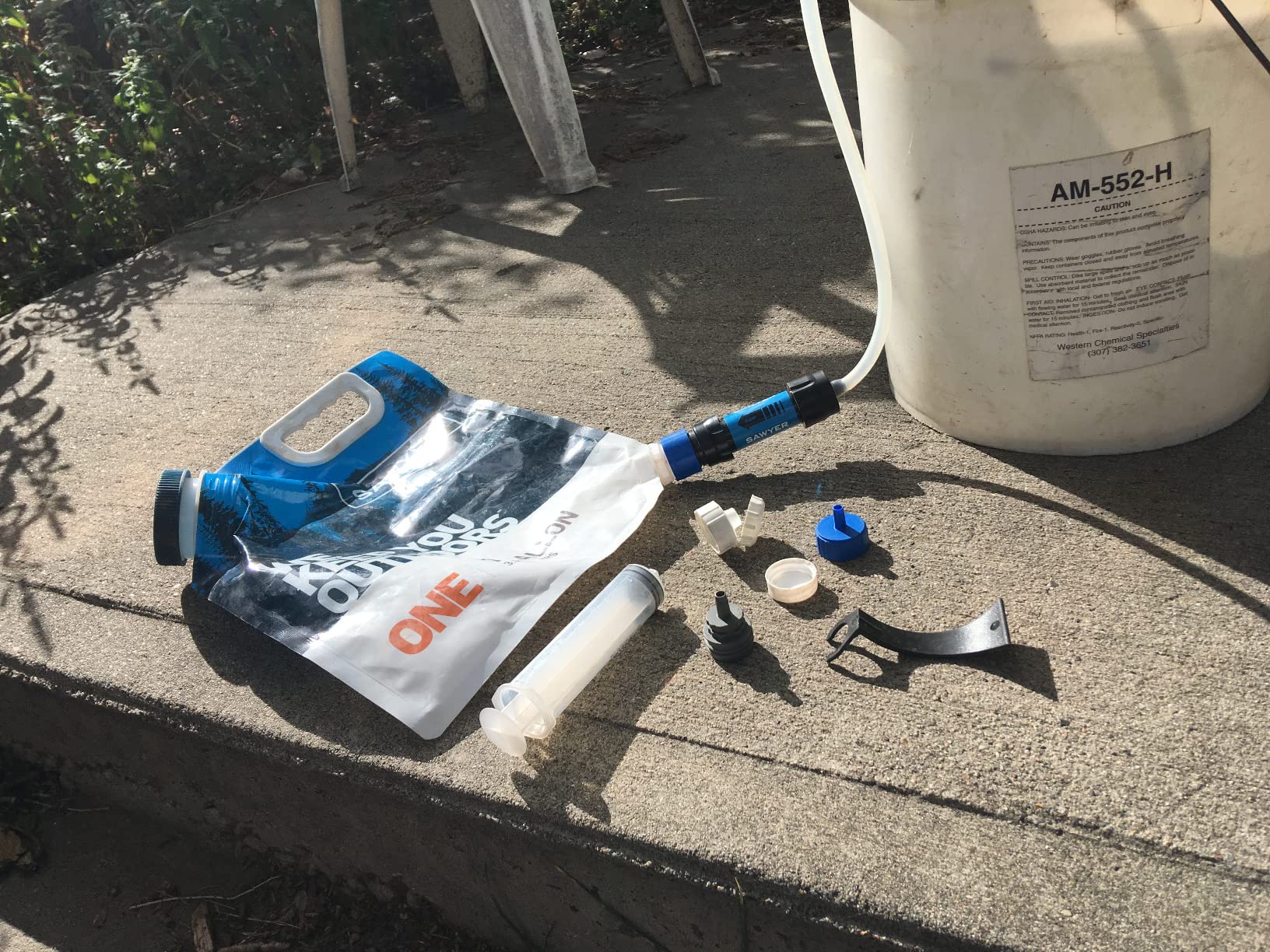 Sawyer Products One-Gallon Gravity Water Filtration System customer photo 1