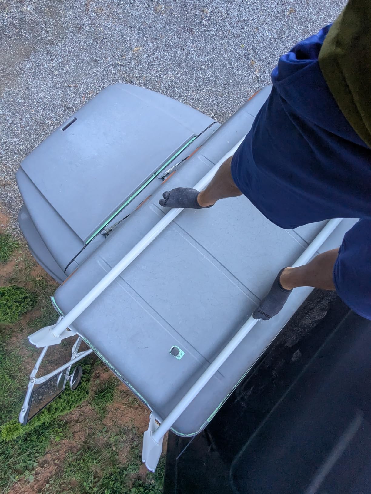 ECOTRIC Van Roof Ladder Rack 47