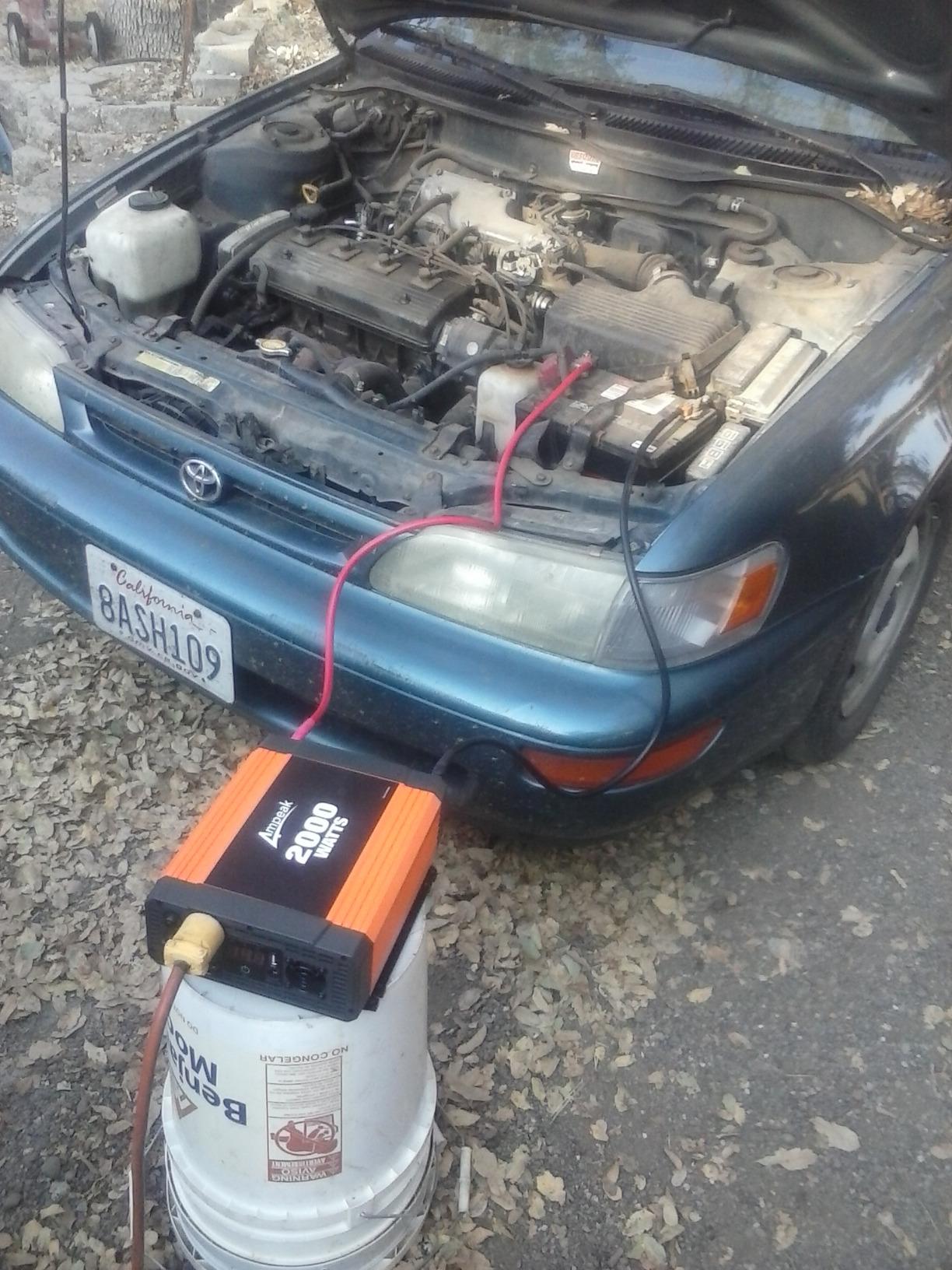 Ampeak 2000W Power Inverter 6.2A Dual USB Ports 3AC Outlets Stable Voltage Output Inverter DC 12V to AC 120V 17 Protections for Truck, Hurricane, Rv customer photo 2